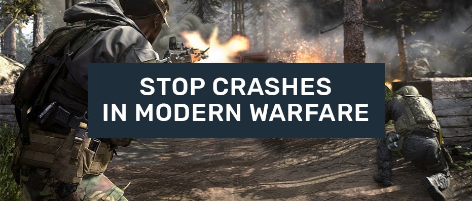 call of duty modern warfare crash