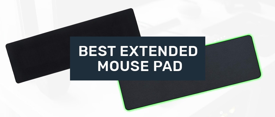Extended gaming mouse pad