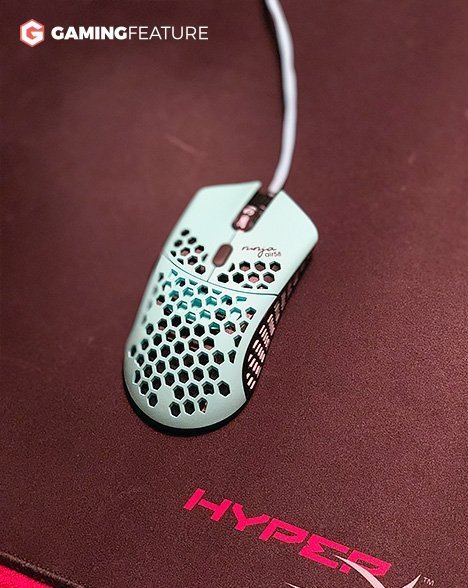 Air58 on a mouse pad