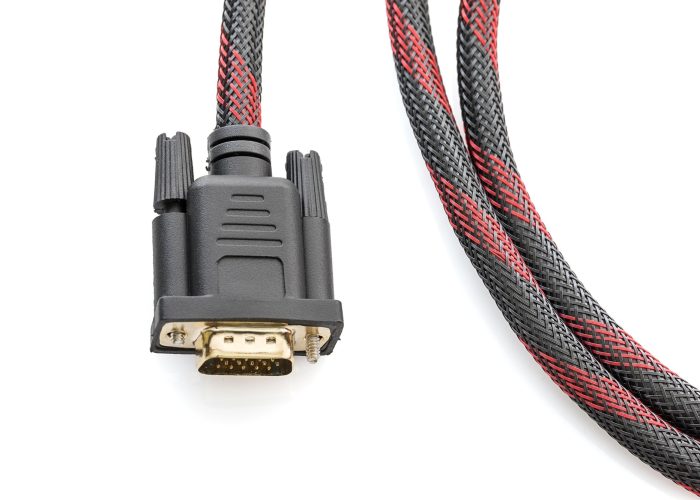 HDMI and VGA cable connector