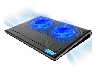 laptop cooling pad dual fan