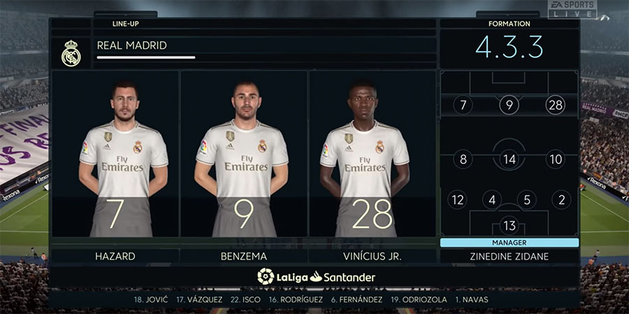 real madrid formations fifa
