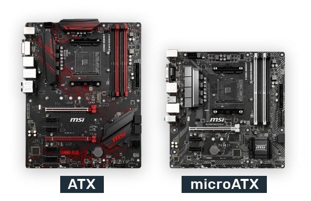 What is the Difference Between an ATX and a Micro ATX motherboard